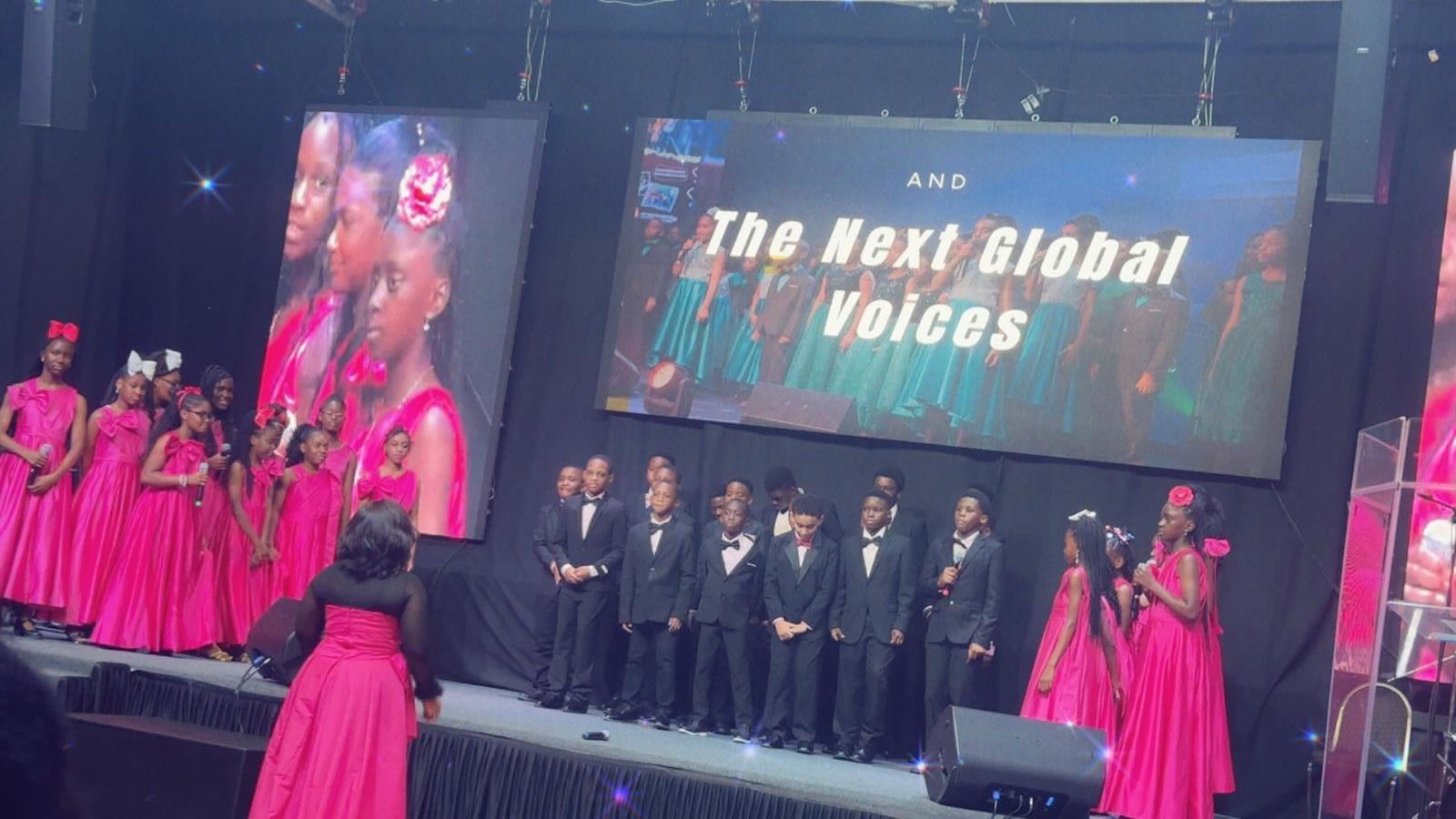 Song leaders out in front